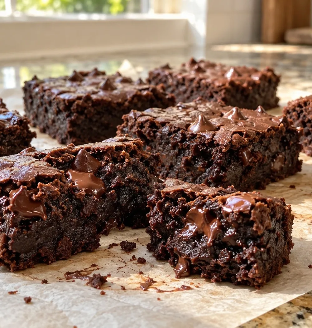 Fudgy Black Bean Brownies