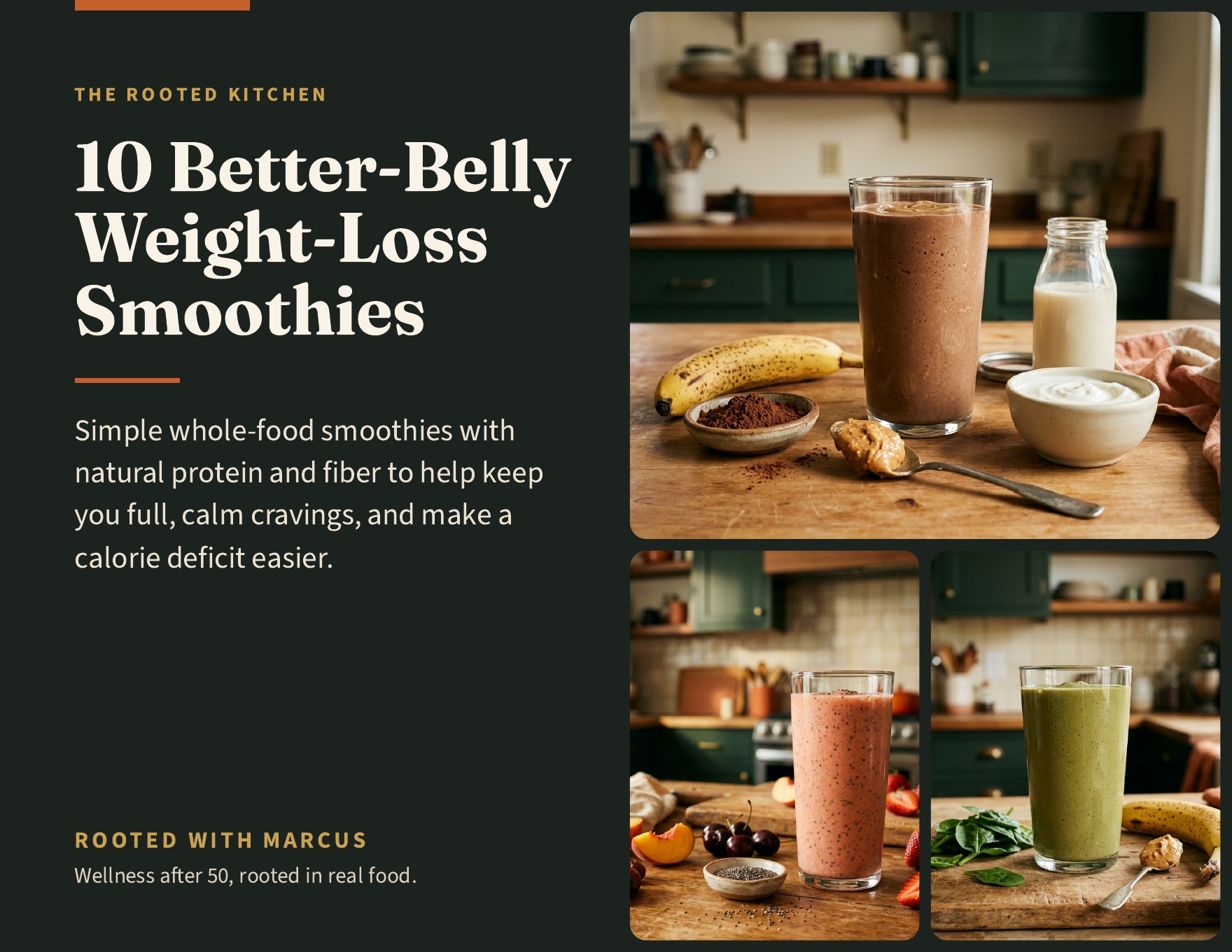 Cover of 10 Better-Belly Weight-Loss Smoothies