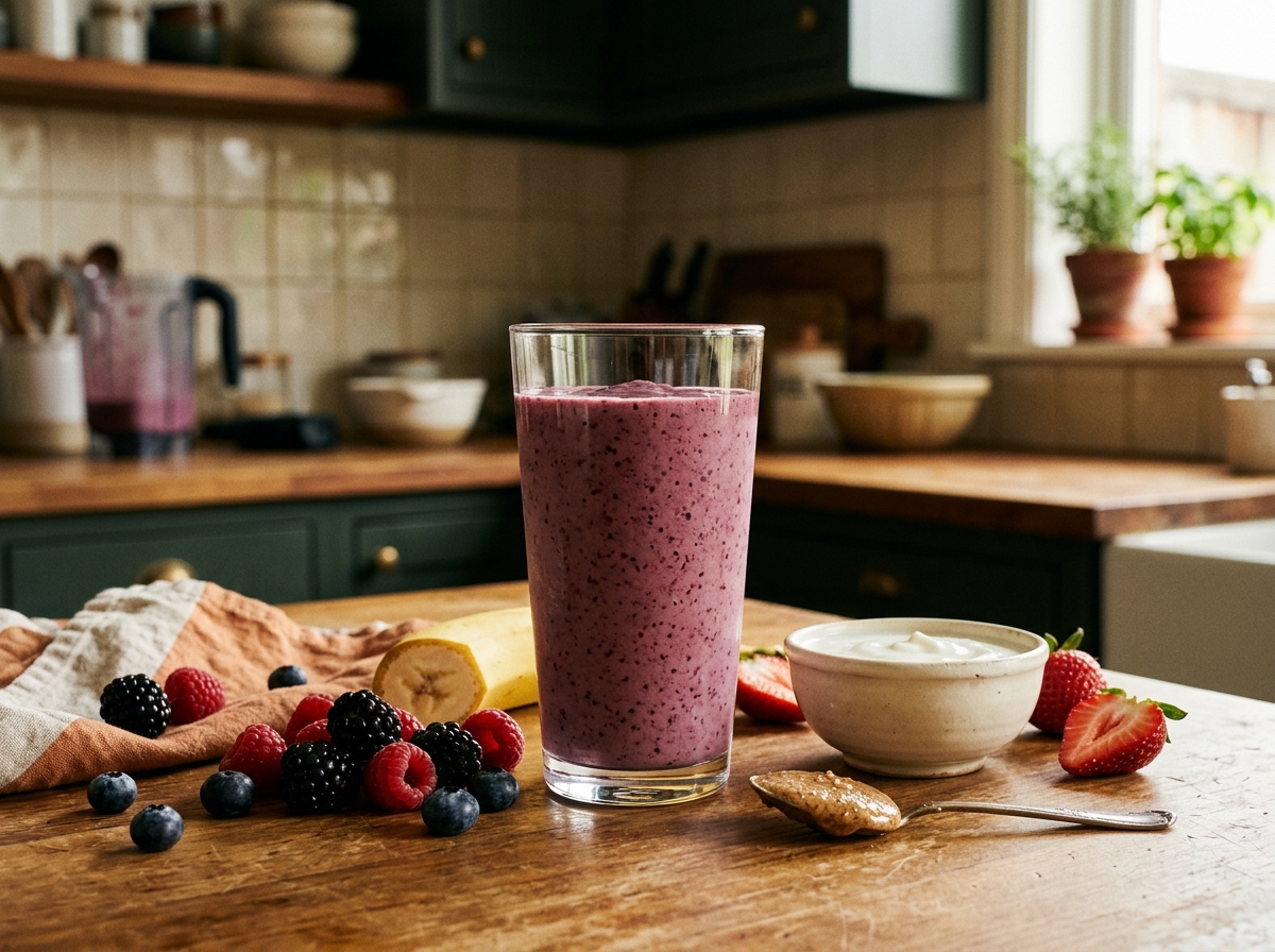 Berry Kefir smoothie